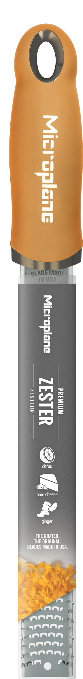 Microplane Rasp Premium Classic - Fijn - Mustard Yellow 3 Microplane Rasp Premium Classic - Fijn - Mustard Yellow - Afbeelding 3