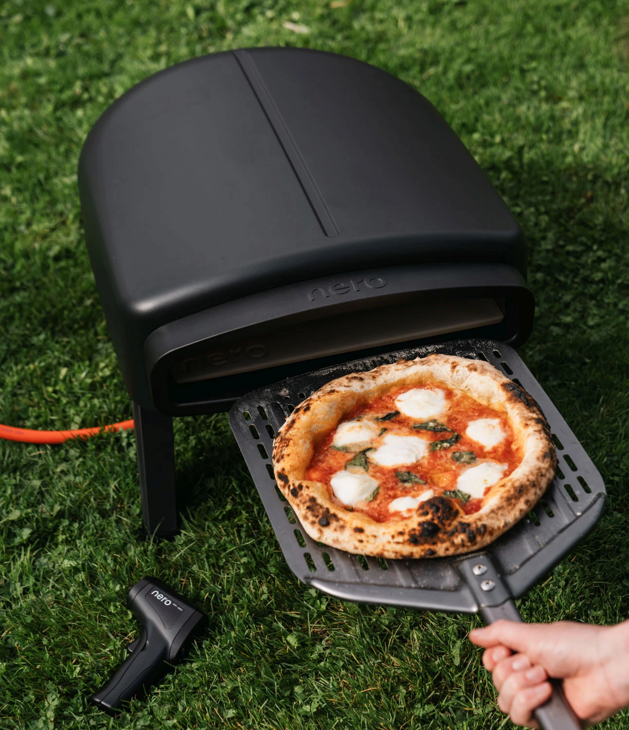 Nero Cooking Pizza Oven - Op Gas Voor Buiten - Zwart - Voor ø 35 Cm Pizza's 8 Nero Cooking Pizza Oven - Op Gas Voor Buiten - Zwart - Voor ø 35 Cm Pizza's - Afbeelding 8