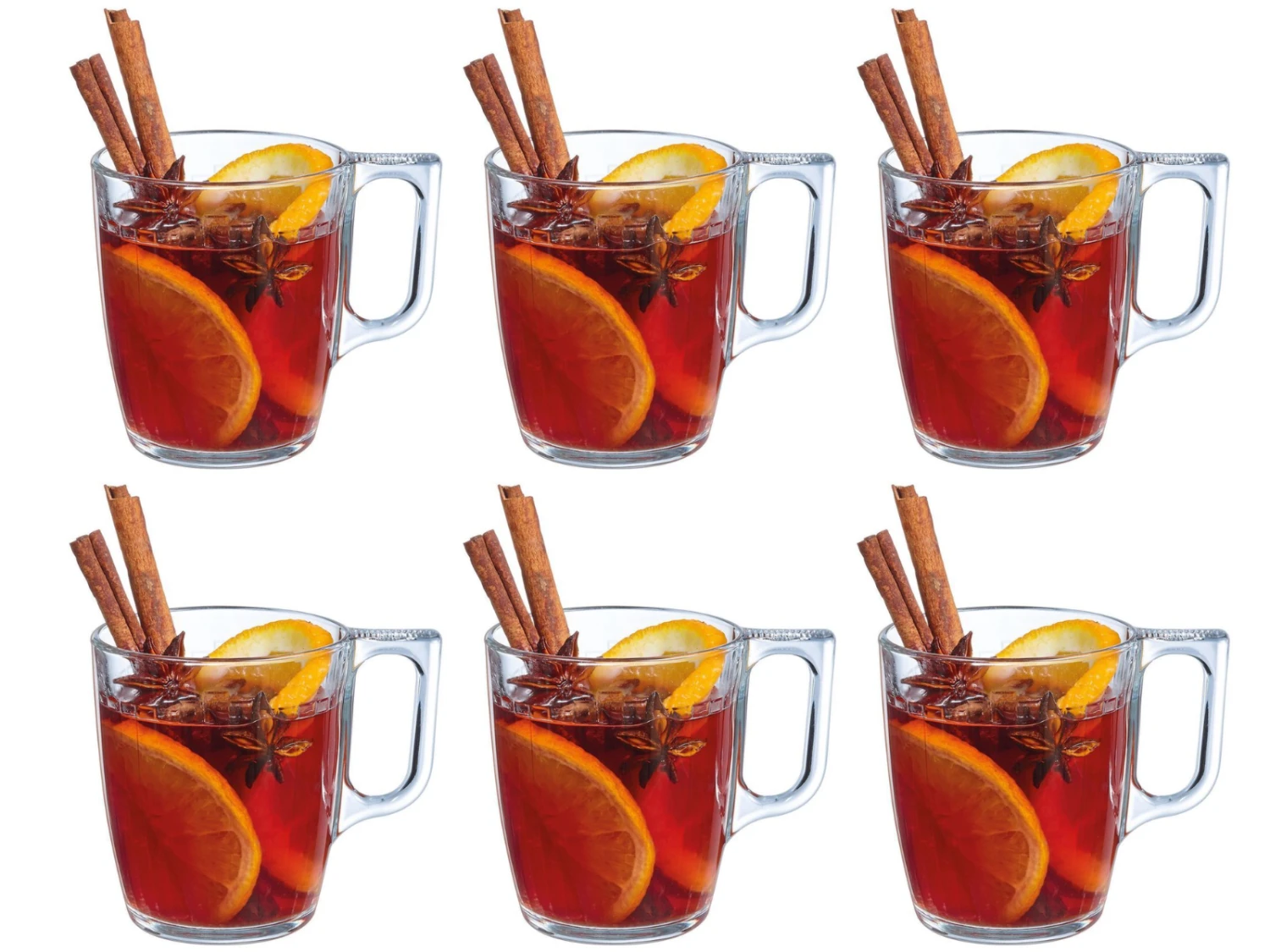 Luminarc Theeglas Central 250 Ml - 6 Stuks 1 Luminarc Theeglas Central 250 Ml - 6 Stuks