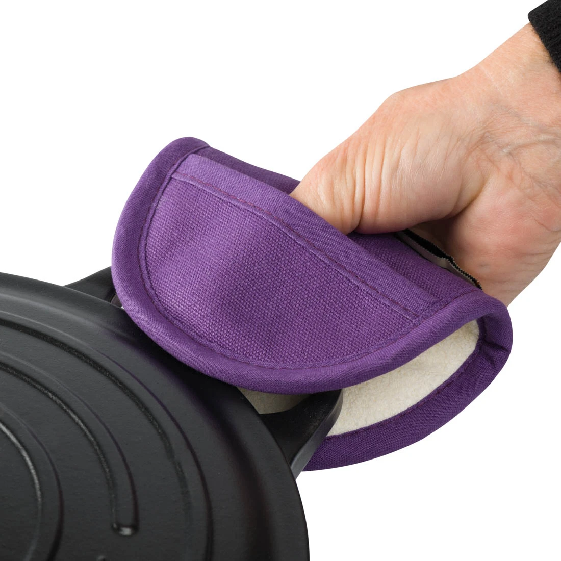 Le Creuset Pannenlappen - Zwart - 18 X 13 Cm - 2 Stuks 2 Le Creuset Pannenlappen - Zwart - 18 X 13 Cm - 2 Stuks - Afbeelding 2