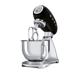 SMEG Keukenmachine - 800 W - Zwart - 4.8 Liter - SMF02BLEU 6 SMEG Keukenmachine - 800 W - Zwart - 4.8 Liter - SMF02BLEU -Alessi Verkoopwinkel SMEG keukenmachine zwart 02 2