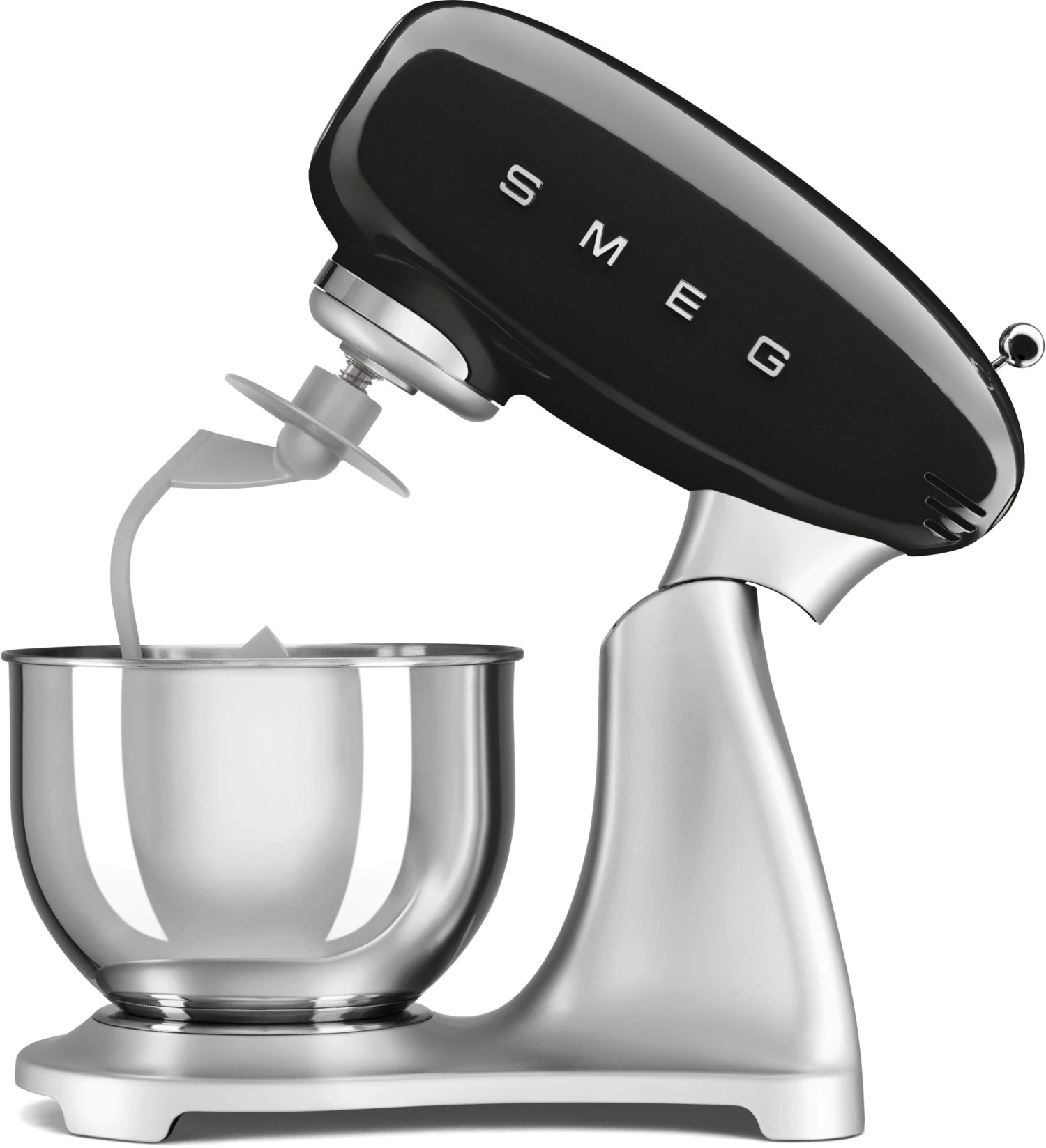 SMEG Keukenmachine - 800 W - Zwart - 4.8 Liter - SMF02BLEU 4 SMEG Keukenmachine - 800 W - Zwart - 4.8 Liter - SMF02BLEU - Afbeelding 4