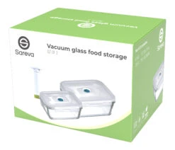 Sareva Vacuum Ovenschalen / Vershoudbakjes - Hittebestendig Glas - 3 Delige Set / 970 Ml + 1.7 Ltr 11 Sareva Vacuum Ovenschalen / Vershoudbakjes - Hittebestendig Glas - 3 Delige Set / 970 Ml + 1.7 Ltr -Alessi Verkoopwinkel Set Of 2 Current View