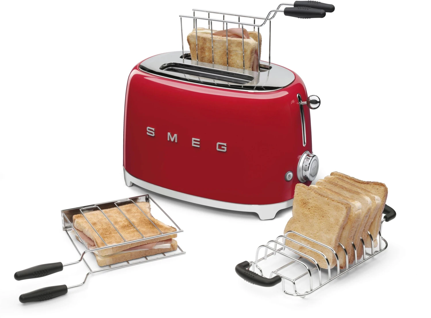 SMEG Broodjes Opwarmrek Voor SMEG Broodrooster 2 X 2 2 SMEG Broodjes Opwarmrek Voor SMEG Broodrooster 2 X 2 - Afbeelding 2