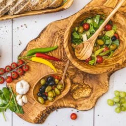 Jay Hill Serveerplank Tunea - Olijfhout - Schors XL 64 - 72 Cm 10 Jay Hill Serveerplank Tunea - Olijfhout - Schors XL 64 - 72 Cm -Alessi Verkoopwinkel Tunea 34 5