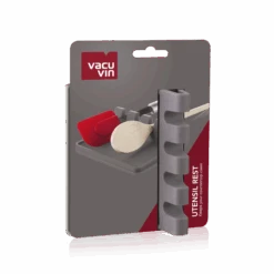 Vacu Vin Lepelhouder - Grijs 5 Vacu Vin Lepelhouder - Grijs -Alessi Verkoopwinkel UtensilRest Grey Packshot VV9