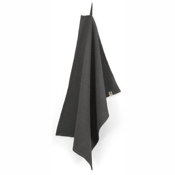Walra Keukenhanddoek Cubes Uni Off Black 50 X 70 Cm 1 Walra Keukenhanddoek Cubes Uni Off Black 50 X 70 Cm