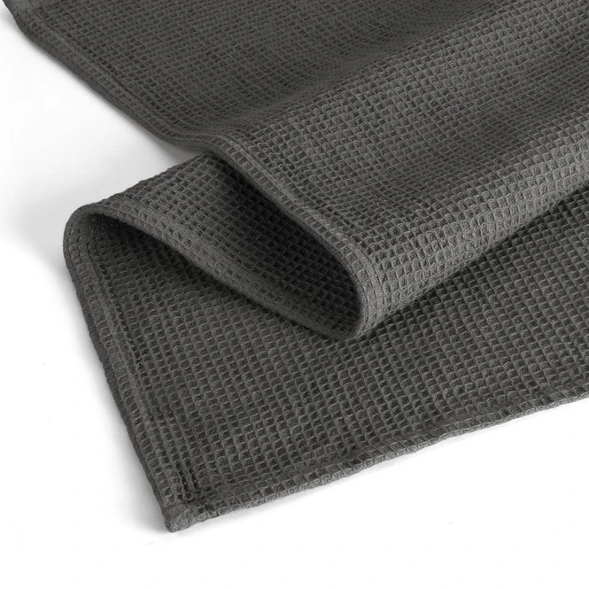 Walra Keukenhanddoek Cubes Uni Off Black 50 X 70 Cm 2 Walra Keukenhanddoek Cubes Uni Off Black 50 X 70 Cm - Afbeelding 2