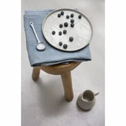 Walra Keukenhanddoek Cubes Uni Jeans Blauw 50 X 70 Cm -Alessi Verkoopwinkel WALRA TT DRYWITHCUBESUNI 50X70 JEANSBLUE SF scaled 1