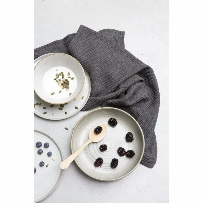 Walra Keukenhanddoek Cubes Uni Off Black 50 X 70 Cm 4 Walra Keukenhanddoek Cubes Uni Off Black 50 X 70 Cm - Afbeelding 4