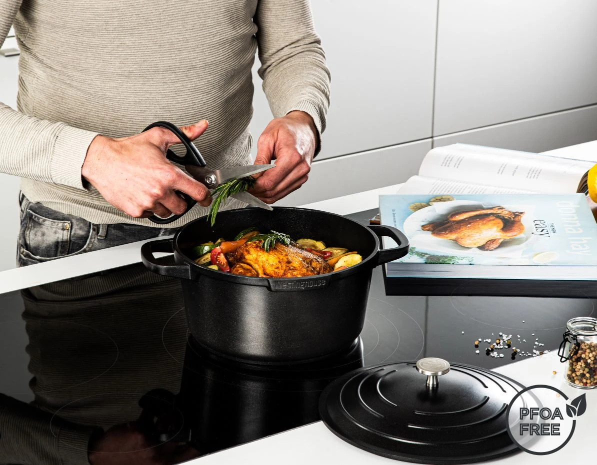 Westinghouse Braadpan Performance - Blissful Black - ø 28 Cm / 6.7 Liter 2 Westinghouse Braadpan Performance - Blissful Black - ø 28 Cm / 6.7 Liter - Afbeelding 2