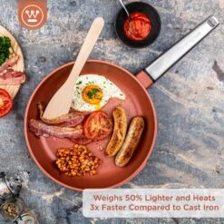 Westinghouse Koekenpan Performance - Rebel Red - ø 28 Cm - Standaard Anti-aanbaklaag 12 Westinghouse Koekenpan Performance - Rebel Red - ø 28 Cm - Standaard Anti-aanbaklaag -Alessi Verkoopwinkel WCFP0095024OR 2 1