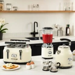 Westinghouse Blender Retro Collections - Vanilla White - 1.5 Liter - WKBE221WH 13 Westinghouse Blender Retro Collections - Vanilla White - 1.5 Liter - WKBE221WH -Alessi Verkoopwinkel WKBE221WH Retro Table Blender 5 600x600 1