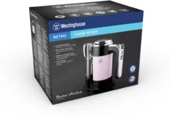 Westinghouse Handmixer Retro Collections - 6 Standen - Roze - WKHM250PK 5 Westinghouse Handmixer Retro Collections - 6 Standen - Roze - WKHM250PK -Alessi Verkoopwinkel WKHM250PK