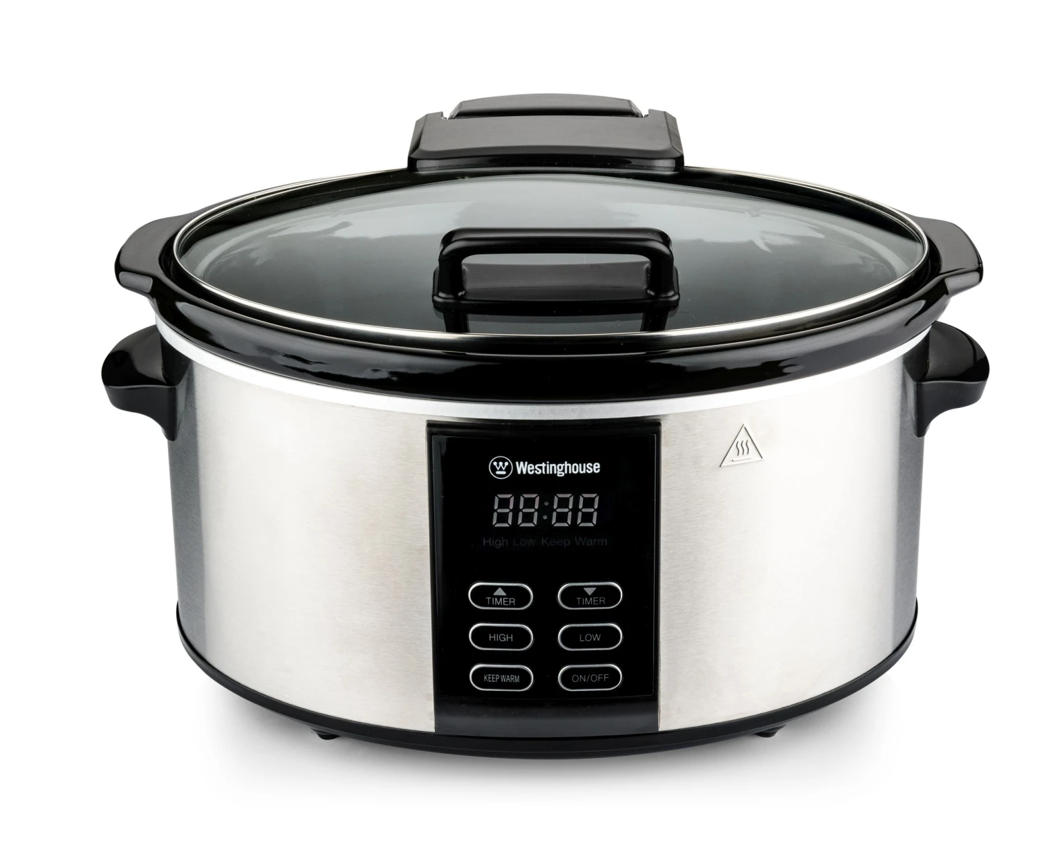 Westinghouse Slowcooker - Uitneembare Keramische Pan - RVS - 6 Liter - WKSC65 1 Westinghouse Slowcooker - Uitneembare Keramische Pan - RVS - 6 Liter - WKSC65