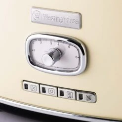 Westinghouse Broodrooster Retro Collections - 2 Sleuven - Vanilla White - WKTTB857WH 10 Westinghouse Broodrooster Retro Collections - 2 Sleuven - Vanilla White - WKTTB857WH -Alessi Verkoopwinkel WKTTB857WH Retro 2 Slice Toaster 2