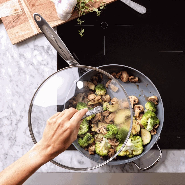 GreenPan Pannendeksel - Hittebestendig Glas - ø 18 Cm 3 GreenPan Pannendeksel - Hittebestendig Glas - ø 18 Cm - Afbeelding 3