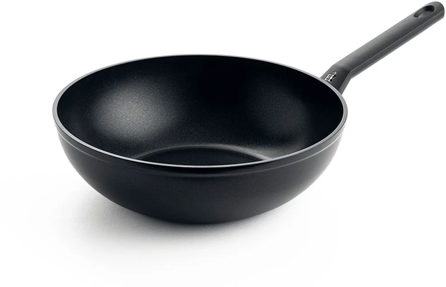 BK Wokpan Easy Induction - Aluminium - ø 30 Cm / 5 Liter - Keramische Anti-aanbaklaag 1 BK Wokpan Easy Induction - Aluminium - ø 30 Cm / 5 Liter - Keramische Anti-aanbaklaag