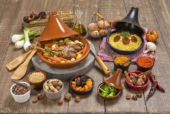 Cookinglife Tajine Regas - Aardewerk - Zwart - ø 32 Cm / 3 Liter 11 Cookinglife Tajine Regas - Aardewerk - Zwart - ø 32 Cm / 3 Liter -Alessi Verkoopwinkel cookinglife tajines resized bw 2