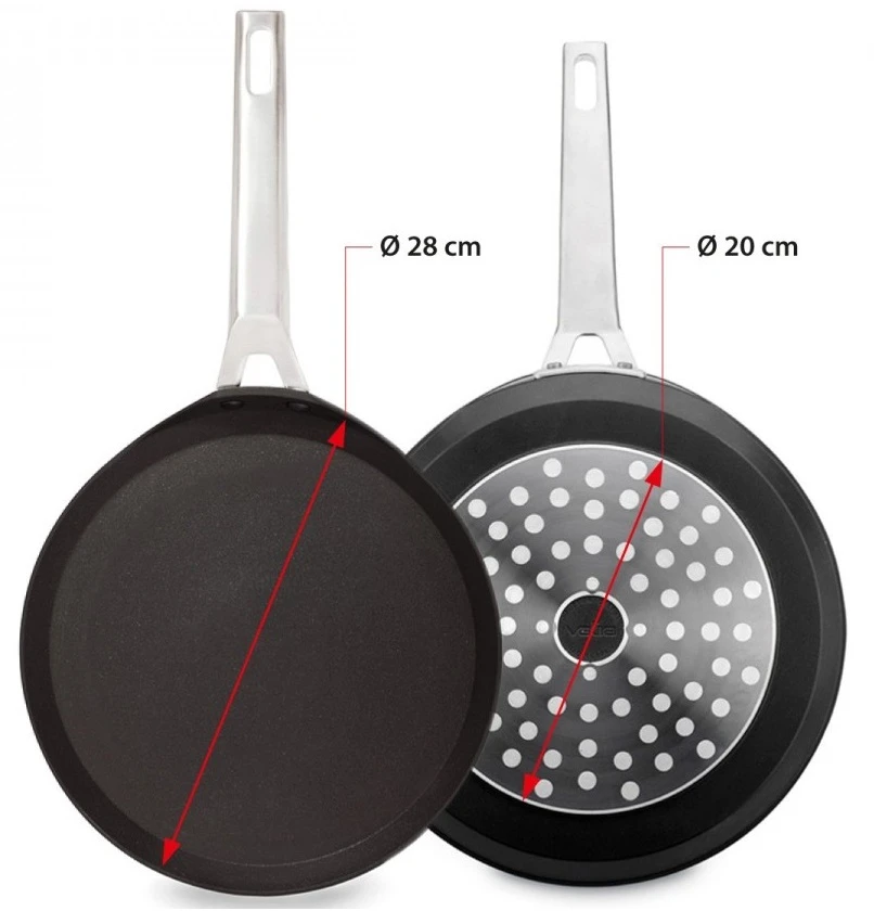 Valira Pannenkoekenpan Aire - ø 28 Cm - Standaard Anti-aanbaklaag 3 Valira Pannenkoekenpan Aire - ø 28 Cm - Standaard Anti-aanbaklaag - Afbeelding 3