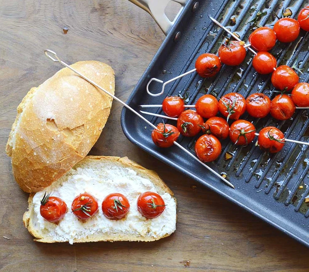 Valira Grillpan Aire Met Handgrepen - 34 X 25 Cm - Standaard Anti-aanbaklaag 2 Valira Grillpan Aire Met Handgrepen - 34 X 25 Cm - Standaard Anti-aanbaklaag - Afbeelding 2