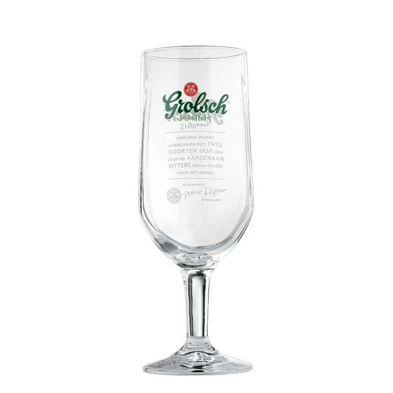 Grolsch Bierglas Op Voet Classic - 250 Ml 2 Grolsch Bierglas Op Voet Classic - 250 Ml - Afbeelding 2