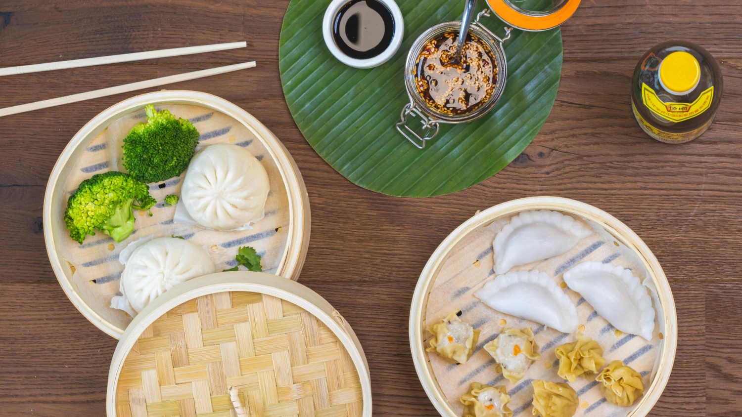 Sareva Stoommandje - Bamboe - 2-laags - ø 21 Cm 2 Sareva Stoommandje - Bamboe - 2-laags - ø 21 Cm - Afbeelding 2