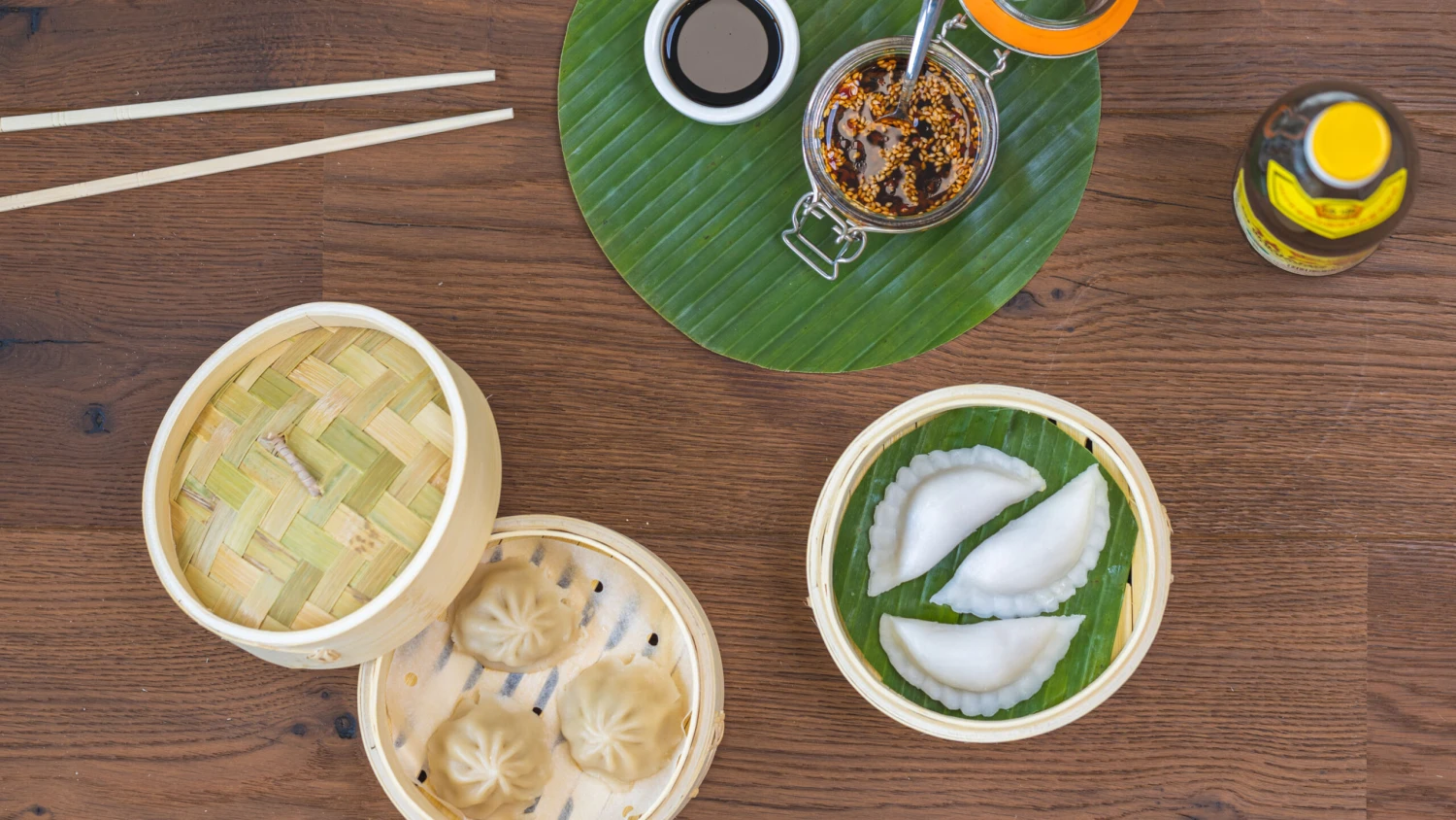 Sareva Stoommandje - Bamboe - 2-laags - ø 15 Cm 2 Sareva Stoommandje - Bamboe - 2-laags - ø 15 Cm - Afbeelding 2