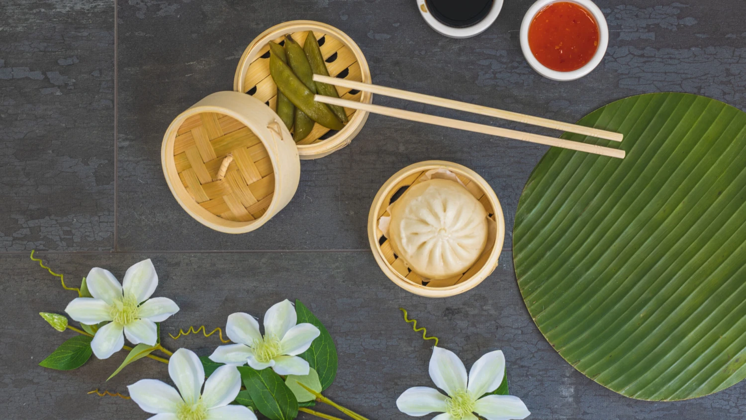 Sareva Stoommandje Bamboe 2-laags - ø 10 Cm 2 Sareva Stoommandje Bamboe 2-laags - ø 10 Cm - Afbeelding 2