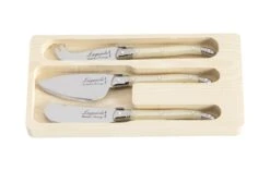 Laguiole Style De Vie Kaasmessen Parelmoer 3-Delig