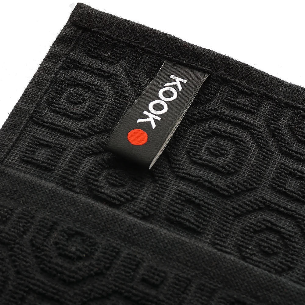 KOOK Keukenhanddoek Inka Zwart 50 X 50 Cm 3 KOOK Keukenhanddoek Inka Zwart 50 X 50 Cm - Afbeelding 3