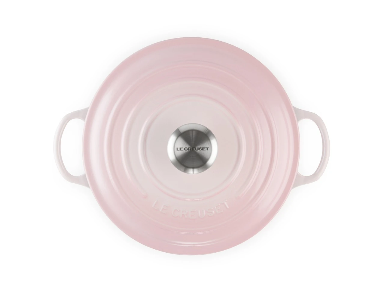 Le Creuset Braadpan Signature - Marmite - Shell Pink - ø 24 Cm / 3.1 Liter 3 Le Creuset Braadpan Signature - Marmite - Shell Pink - ø 24 Cm / 3.1 Liter - Afbeelding 3