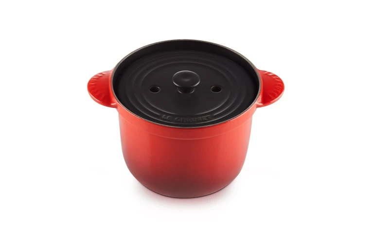 Le Creuset Rijstkoker / Cocotte Every - Tradition - Kersenrood - ø 18 Cm / 2 Liter 3 Le Creuset Rijstkoker / Cocotte Every - Tradition - Kersenrood - ø 18 Cm / 2 Liter - Afbeelding 3