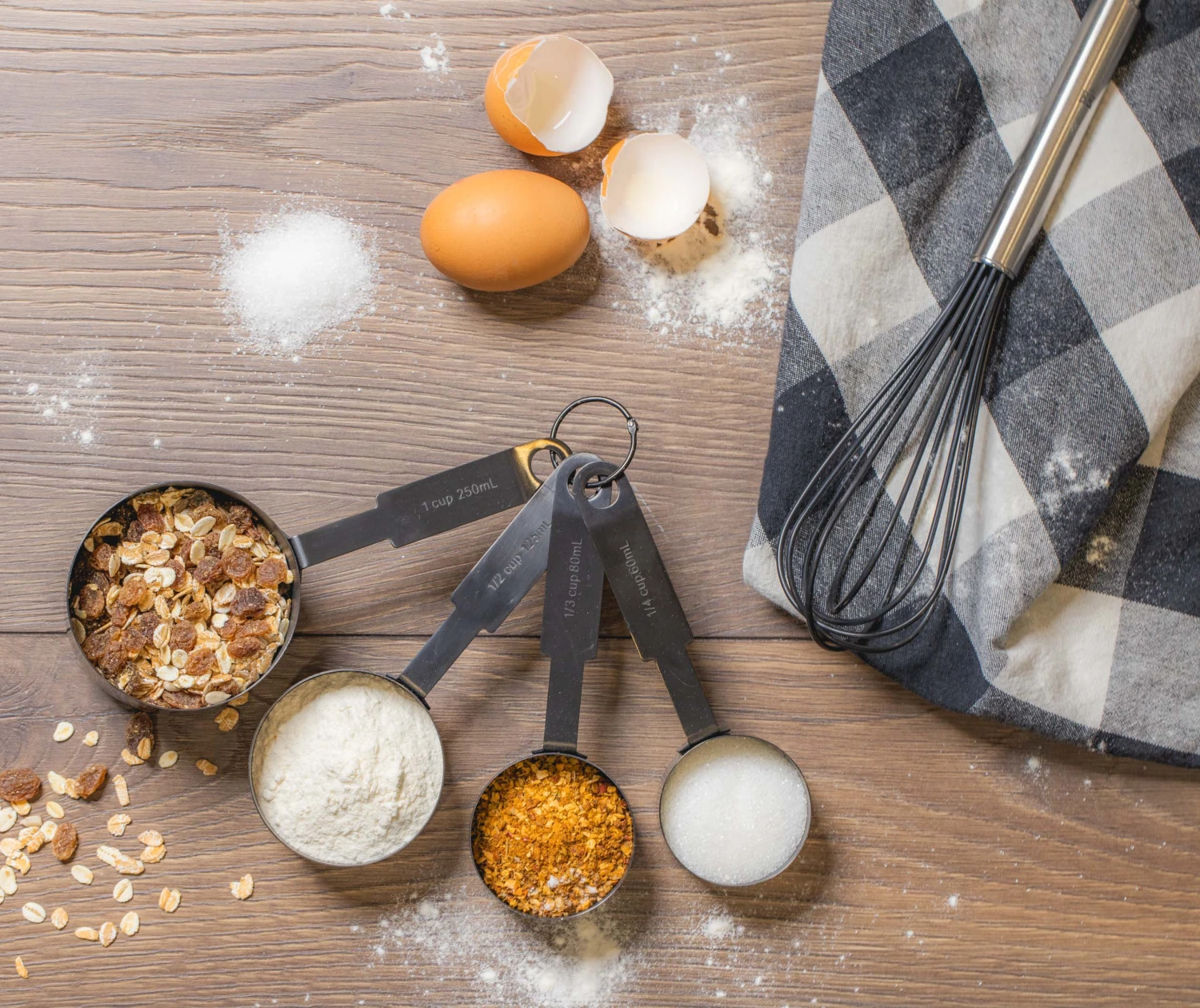 Sareva Maatschepjes - Zwart - 4-delig 2 Sareva Maatschepjes - Zwart - 4-delig - Afbeelding 2