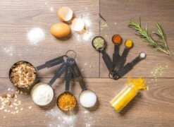 Sareva Maatschepjes - Zwart - 4-delig 7 Sareva Maatschepjes - Zwart - 4-delig -Alessi Verkoopwinkel maatschepjes0 5 1