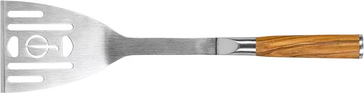 Forged Spatel BBQ - Olijfhout / Staal 1 Forged Spatel BBQ - Olijfhout / Staal