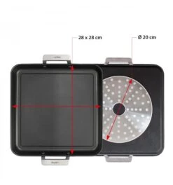 Valira Bakplaat Aire - 28 X 28 Cm - Standaard Anti-aanbaklaag 9 Valira Bakplaat Aire - 28 X 28 Cm - Standaard Anti-aanbaklaag -Alessi Verkoopwinkel plancha28x28cm2