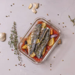 Sareva Glazen Vershoudbakje Cook & Fresh - 7-delig -Alessi Verkoopwinkel product 24 2