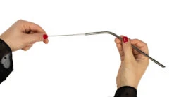 Sareva Herbruikbare Rietjes - Met Borstel - RVS - Gebogen - 4 Stuks 11 Sareva Herbruikbare Rietjes - Met Borstel - RVS - Gebogen - 4 Stuks -Alessi Verkoopwinkel product hand 6