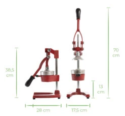 Sareva Citruspers - Gietijzer - Hevelmodel - Rood 16 Sareva Citruspers - Gietijzer - Hevelmodel - Rood -Alessi Verkoopwinkel red 1@2x 80