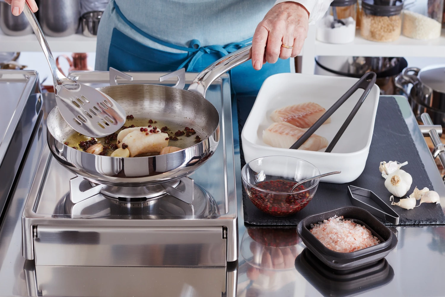 Sambonet Serveerpincet Zwart 4 Sambonet Serveerpincet Zwart - Afbeelding 4