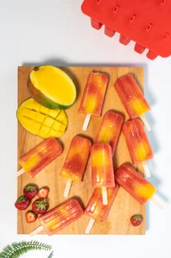 Sareva IJsjesmaker - 10 Ijsjes - Rood - Siliconen - Easy Release - Herbruikbaar 7 Sareva IJsjesmaker - 10 Ijsjes - Rood - Siliconen - Easy Release - Herbruikbaar -Alessi Verkoopwinkel sareva ijsjesmaker 1