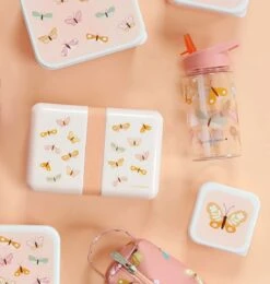 A Little Lovely Company Lunchbox - Vlinders -Alessi Verkoopwinkel sbbupi47 lr 3 lunch box butterflies