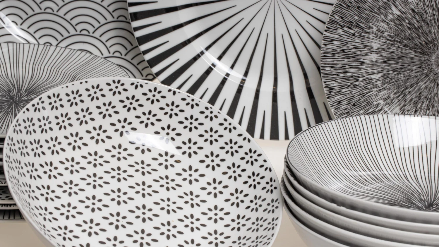 Studio Tavola Serviesset Black Sailor - 18-delig / 6 Personen 3 Studio Tavola Serviesset Black Sailor - 18-delig / 6 Personen - Afbeelding 3