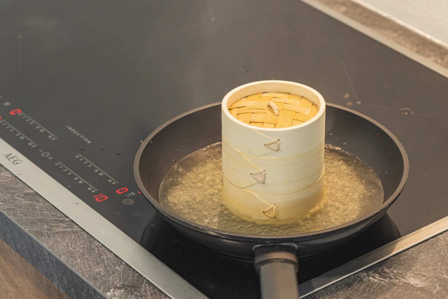 Sareva Stoommandje Bamboe 2-laags - ø 10 Cm 6 Sareva Stoommandje Bamboe 2-laags - ø 10 Cm - Afbeelding 6