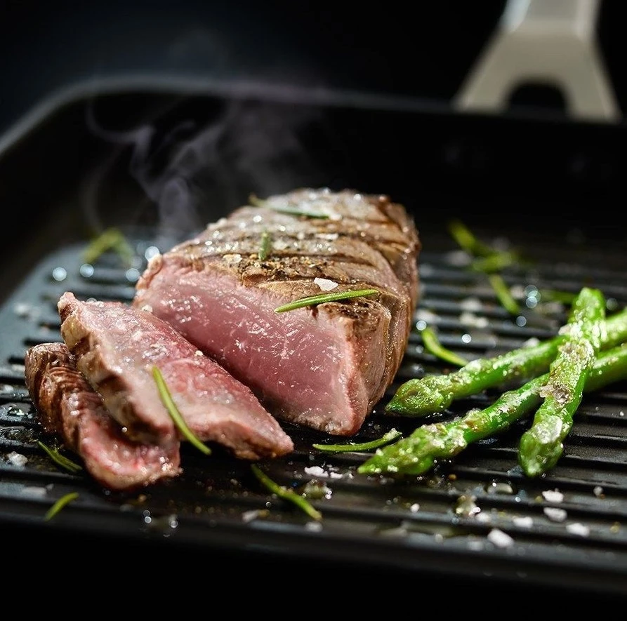 Valira Grillpan Aire Met Handgrepen - 28 X 28 Cm - Standaard Anti-aanbaklaag 2 Valira Grillpan Aire Met Handgrepen - 28 X 28 Cm - Standaard Anti-aanbaklaag - Afbeelding 2