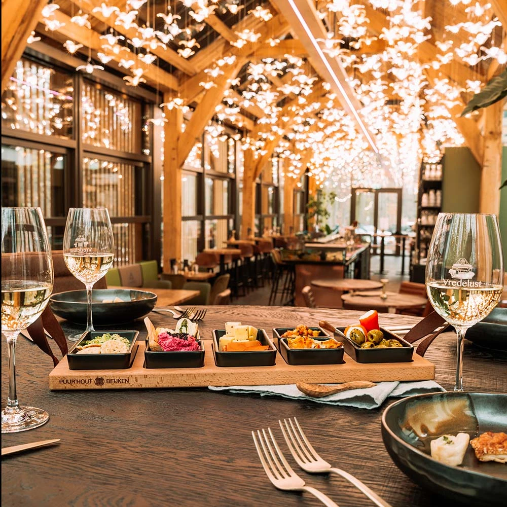 Bowls & Dishes Serveerplank / Tapasplank Streetfood 5-vaks Zwart - Large 5 Bowls & Dishes Serveerplank / Tapasplank Streetfood 5-vaks Zwart - Large - Afbeelding 5